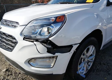 2016 Chevrolet Equinox Lt из США, поврежденный, VIN 2GNALCEK5G1140087